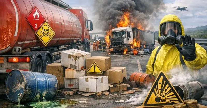 Transporte de cargas perigosas: falhas operacionais aumentam riscos e exigem mais segurança, adverte consultor