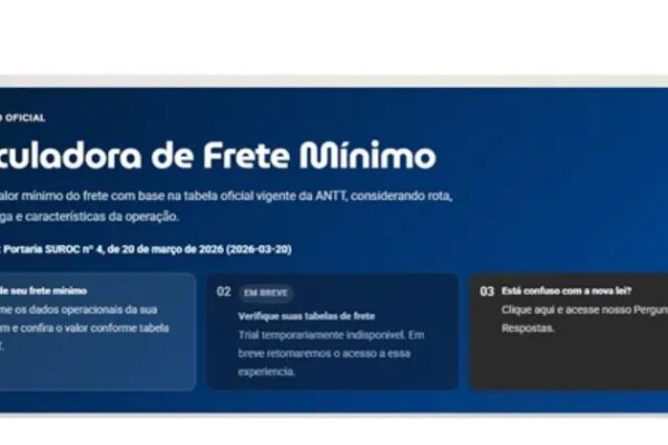 Calculadora de Frete Mínimo da NDD auxilia empresas no cumprimento das regras da ANTT