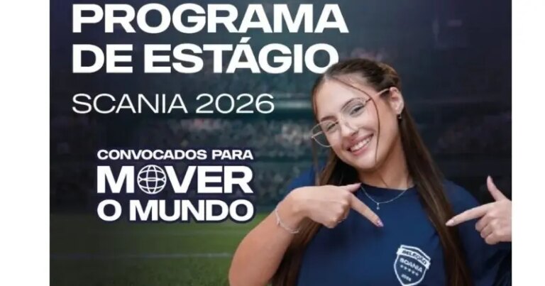 Programa de estágio da Scania abre inscrições para estudantes de cursos técnicos e graduação