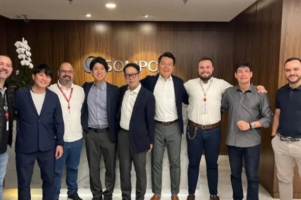Sompo inicia primeiro projeto do Digital Lab com colaboração inédita entre Brasil, Vale do Silício e Tóquio