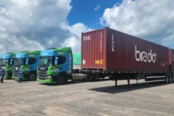 Brado Logística avança na descarbonização do TR com uso de GNL no Maranhão