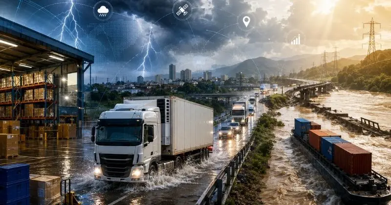 Clima extremo deixa de ser exceção e passa a redesenhar a logística brasileira