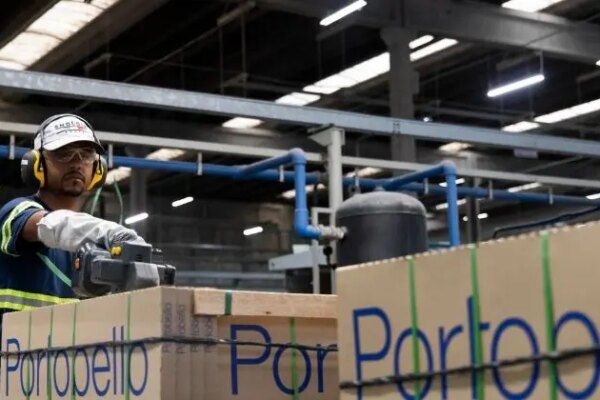 Economia circular na logística permite à Cerâmica Portobello evitar 848 toneladas de resíduos