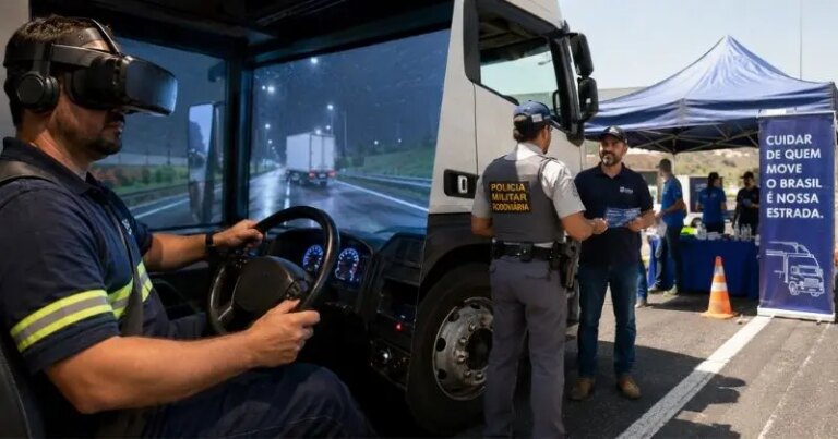 JSL e Via Raposo realizam ações de conscientização e segurança no Dia do Motorista