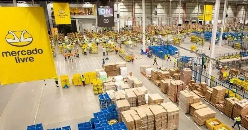 Pré-locação de galpões logísticos atinge recorde de 70% - Shopee e Mercado Livre lideram as maiores locações, aponta Binswanger