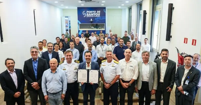 APS assina contrato para sistema de gerenciamento do tráfego marítimo no Porto de Santos