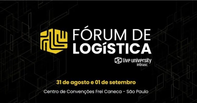 Fórum de Logística 2026 da Live University | Inbrasc vai reunir executivos da Bayer, PepsiCo, Ypê e PagBank em São Paulo