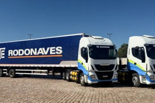 Grupo Rodonaves inicia operação de frota movida a gás e reforça estratégia de transição energética